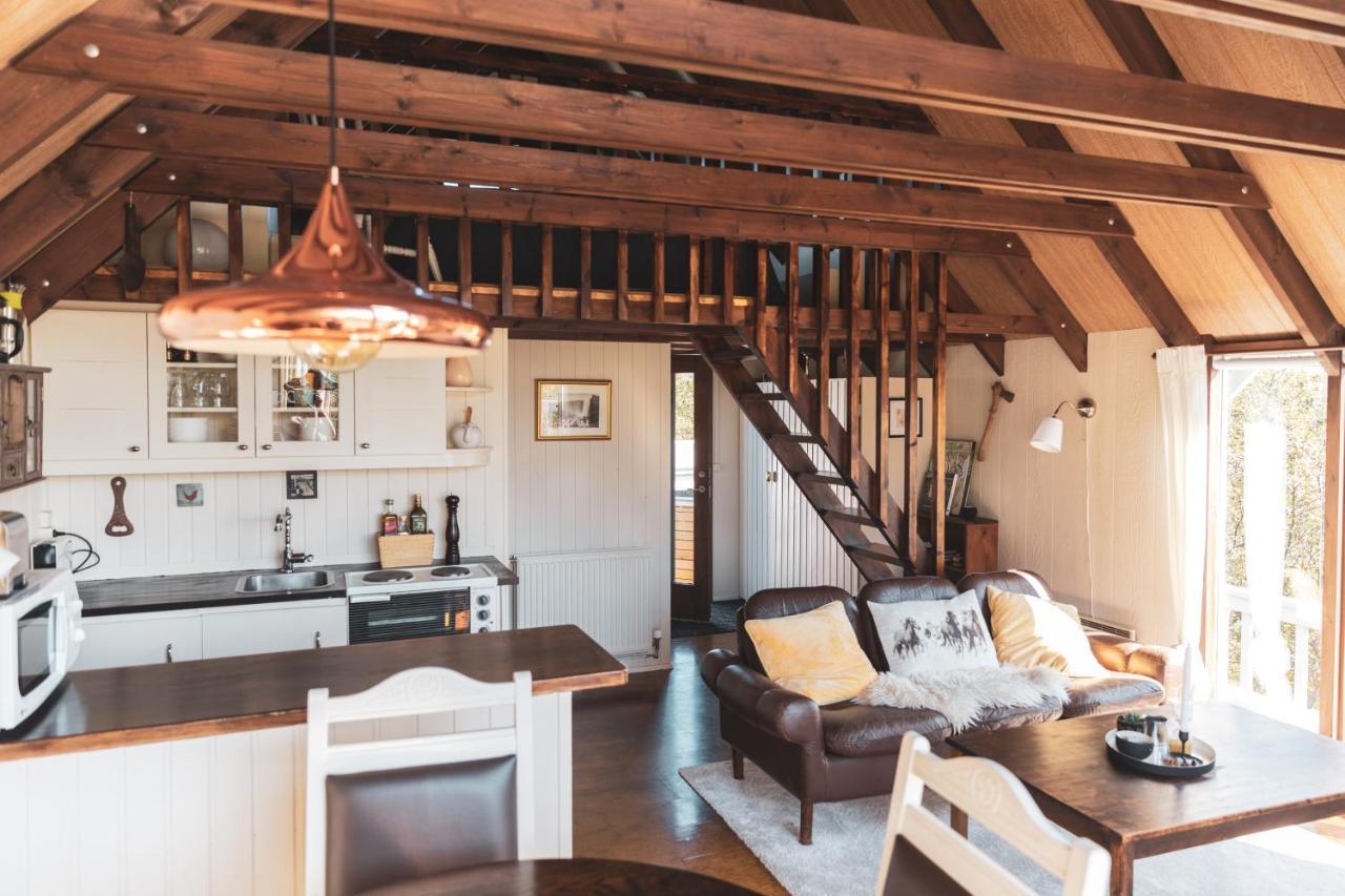 Bjoerk - A Cozy Hilltop Cottage - Great Location! Blaskogabyggd Екстер'єр фото